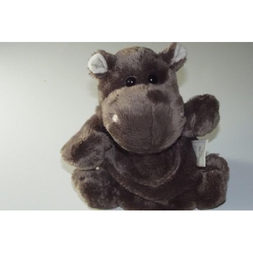 Doudou Histoire D'ours Hippopotame Marionnette Poche