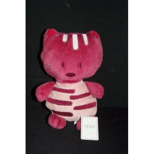 Doudou Auchan Rose Chat 18cms