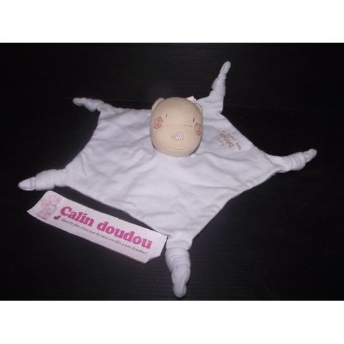 Doudou Absoba Ours Plat Bleu Les Bebe Sont Comme Ca