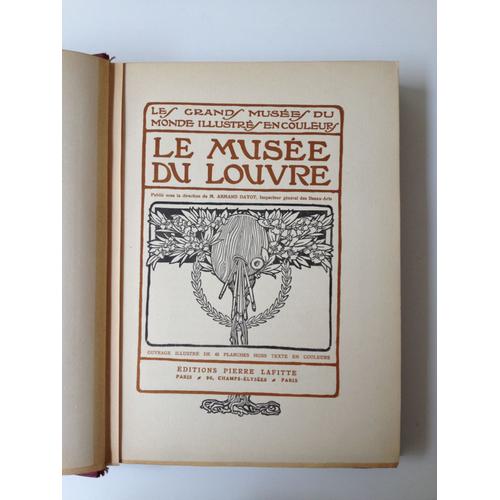 Le Musee Du Louvre. - Livre ancien | Rakuten