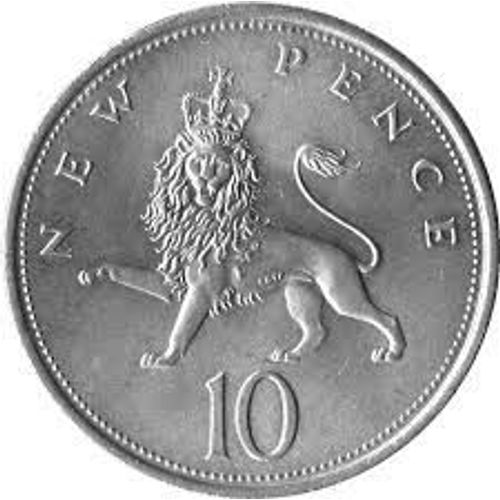 Ten Pence 1992