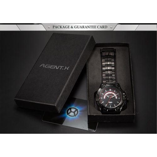 Montre Homme Agent X Noir Quartz