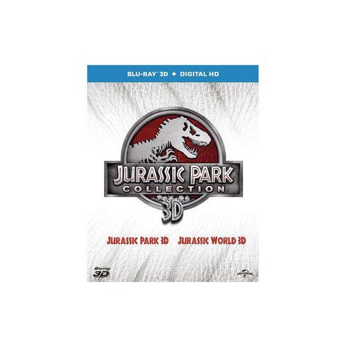 Jurassic Park 3d + Jurassic World 3d - Blu-Ray 3d & 2d + Copie Digitale