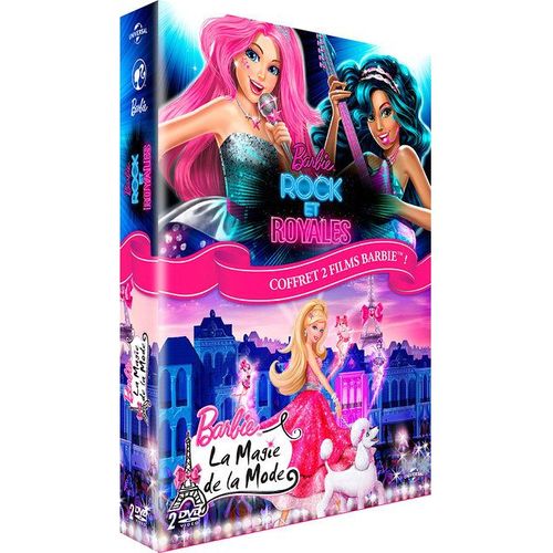Barbie - Rock Et Royales + La Magie De La Mode - Pack
