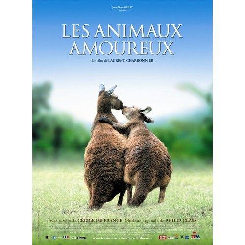 Les Animaux Amoureux - Véritable Affiche De Cinéma Pliée - Format 120x160 Cm - De Laurent Charbonnier Avec Cécile De France - 2007