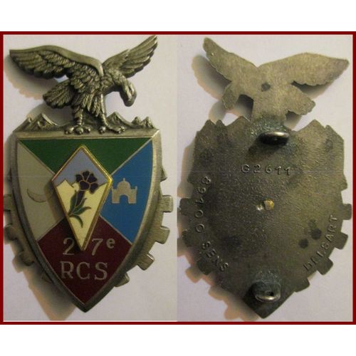 Insigne 27° Regiment De Commandement Et Soutien