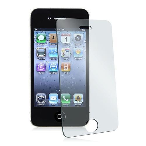 Iphone 4 & 4s - Protection D'écran En Verre Trempé - Anti-Rayure - Anti-Casse - Transparent
