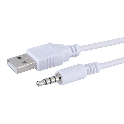 Câble Adaptateur USB - Chargeur Jack pour IPOD SHUFFLE 2G