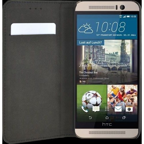 Etui Folio Noir Pour Htc One M9