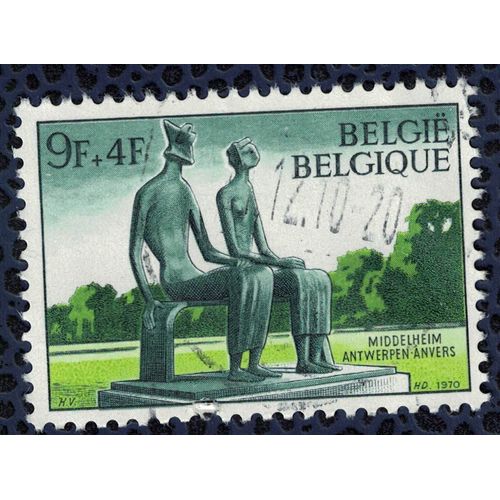 Belgique 1970 Oblitéré Rond Used Sculpture Musée Middelheim