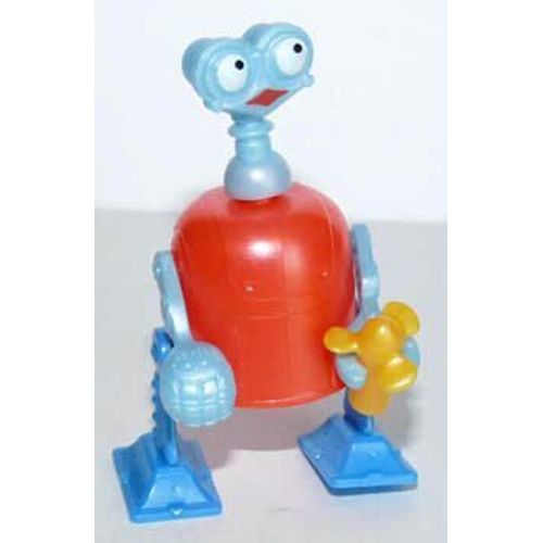 Figurine Kinder 2002 "Robot" Robot Homme Tenant Une Hélice K03-56