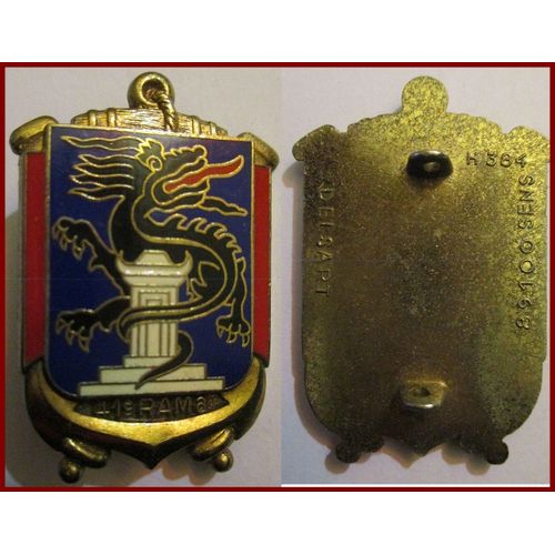 Insigne 41° Régiment D`Artillerie De Marine