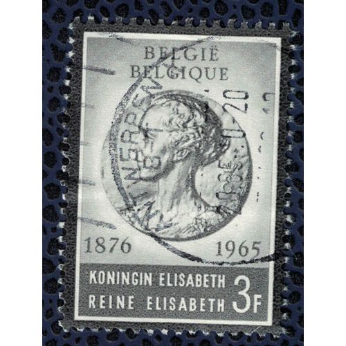 Belgique 1965 Oblitéré Used Koningin Reine Elisabeth