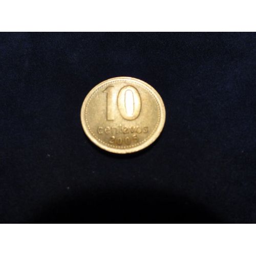 Pièce De 10 Centavos Argentine 2005