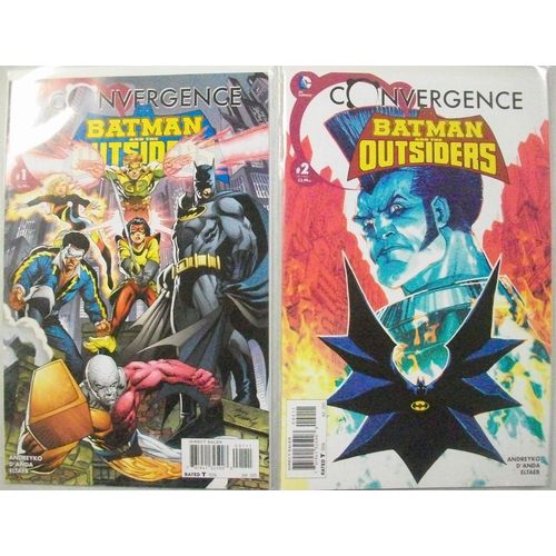 Lot Complet Convergence : Batman & Outsiders 1 Et 2 ( Andreyko/ D'anda, 2015)