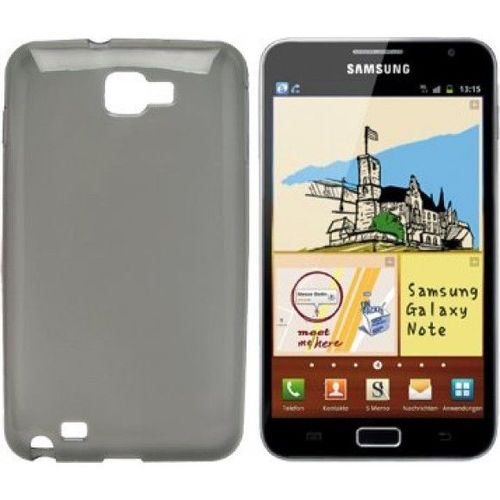 Coque Arrière Omenex 687060 Samsung ¿ Galaxy Note ¿ Silicone ¿ Transparent Fumé