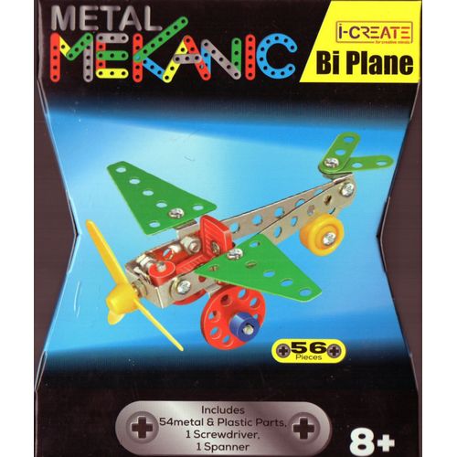 I Create Métal Mekanic , Votre Avion  A Créer Vous Meme En 56 Pieces