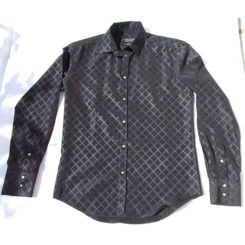Chemise Armand Thiery Studio Noir Brillant / Mat Taille S