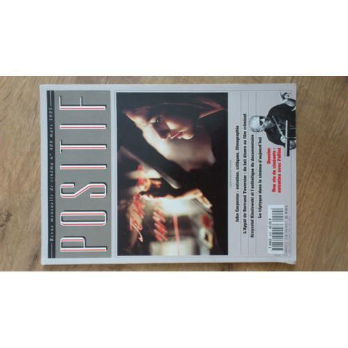 Positif-411-1995-  N° 409 : Entretien Avec Fellini-John Carpenter-Krzysztof Kieslowski-