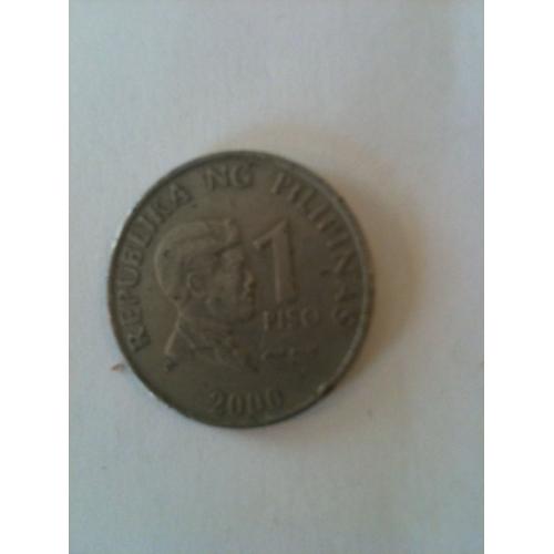 Pièce 1 Piso Philippines 2000