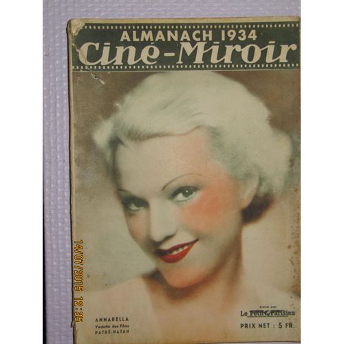 Ciné Miroir 1934  Almanach