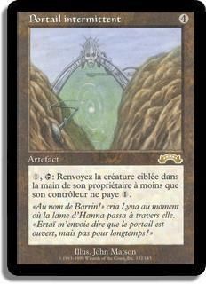 Portail Intermittent ( Erratic Portal ) - Magic Mtg - Exode ( Exodu...