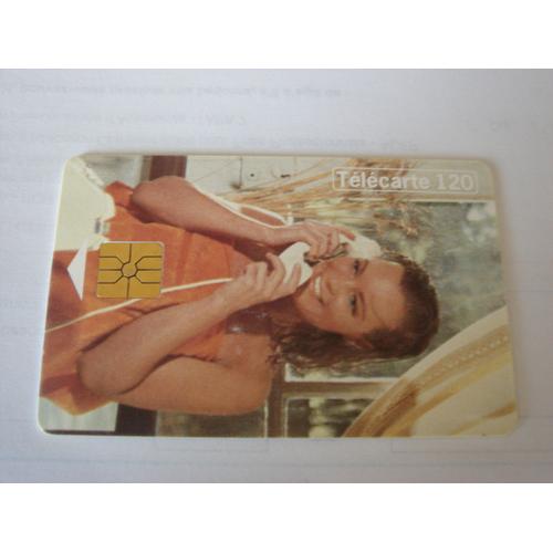 Carte Téléphone - Téléphone Et Cinéma -6 - Romy Schneider - 120 U