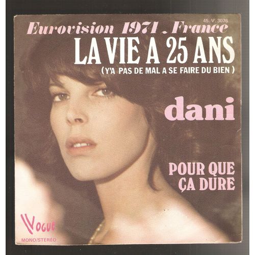 Sp « Eurovision 1974 - La Vie À 25 Ans/74 »