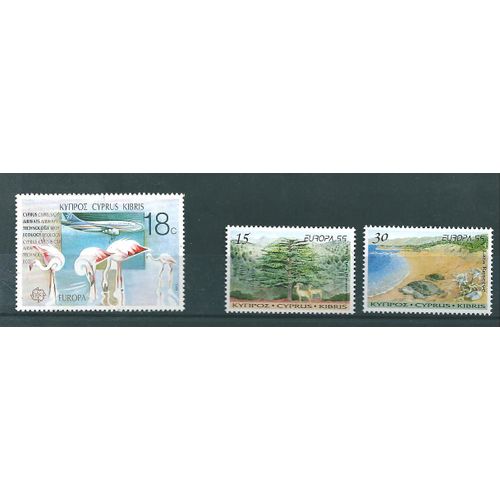 Chypre N° 693; 934 & 935