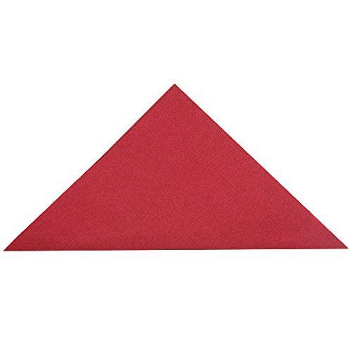 Napkin 400mmx400mm 2-Ply Red Pk100