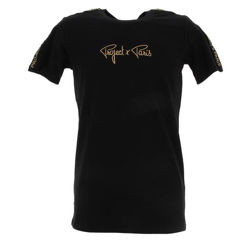 Tee Shirt Manches Courtes Project X Paris T-Shirt Noir