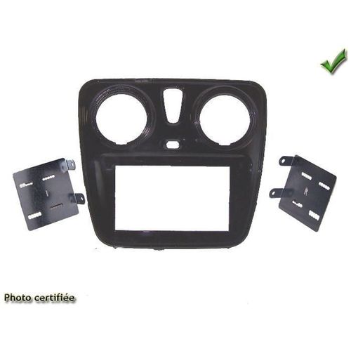 Kit 2 Din Dacia Lodgy 2012> Dokker 2012> Sandero 2013> - Noir Mat
