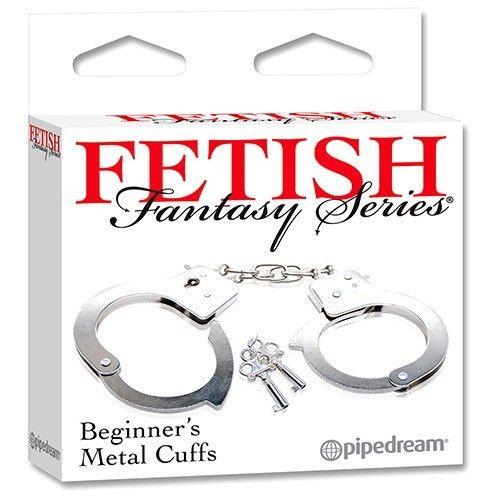 Menottes Beginner's Metal Cuffs Fetish Fantasy - Pipedream