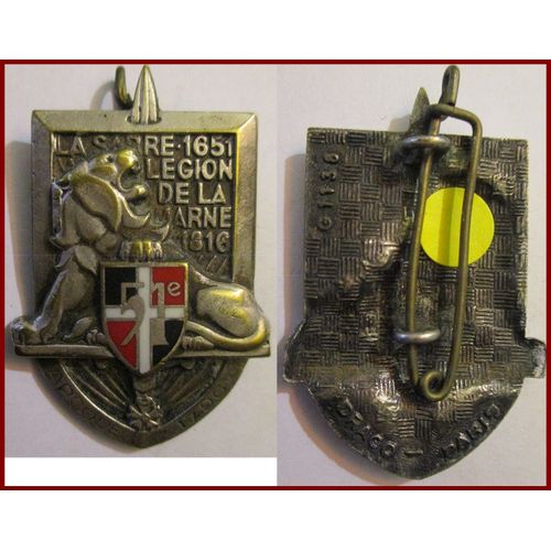 Insigne 51° Régiment D`Infanterie