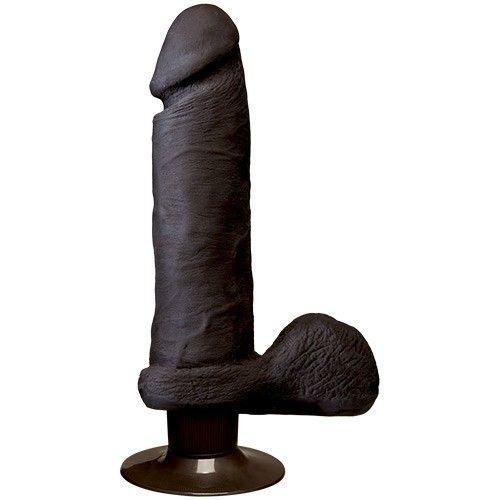 Vibratore Realistico The Vibro Realistic Cock 8 Black