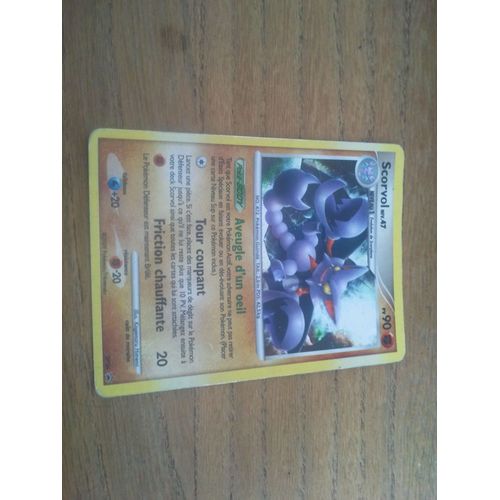 Carte Pokemon Promo Dp36 Scorvol 90 Pv