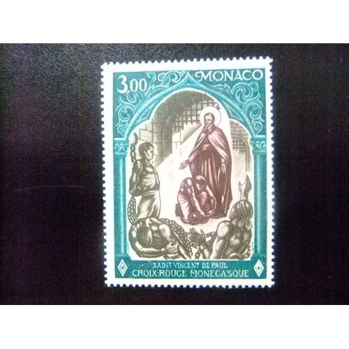 Monaco 1971 Cruz Roja Yvert &tellier Nº 866 ** Mnh