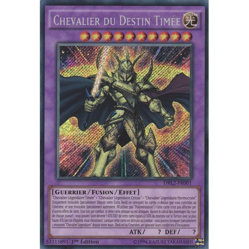 Yu Gi Oh! - Drl2-Fr001 Chevalier Du Destin Timée