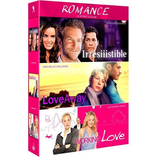 Romance : Working Love + Love Away + Irrésiiistible ! - Pack