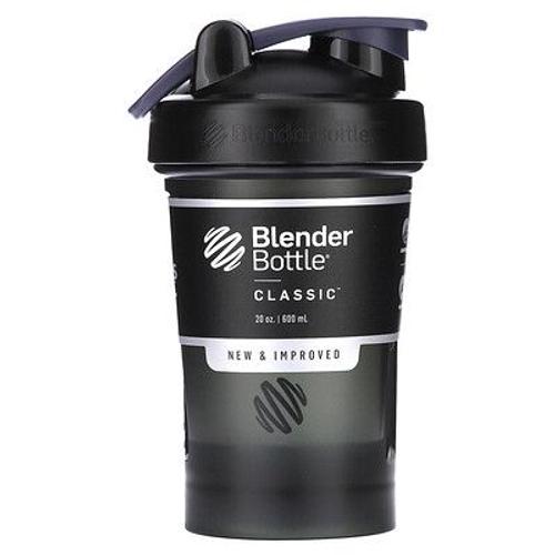 Blender Bottle Classique, Noir, 600 ml