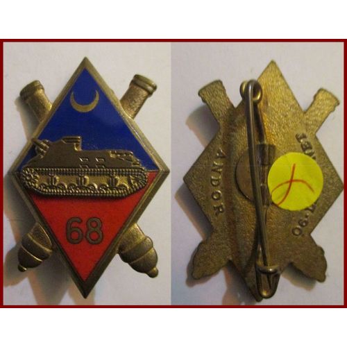Insigne 68° Régiment D'artillerie