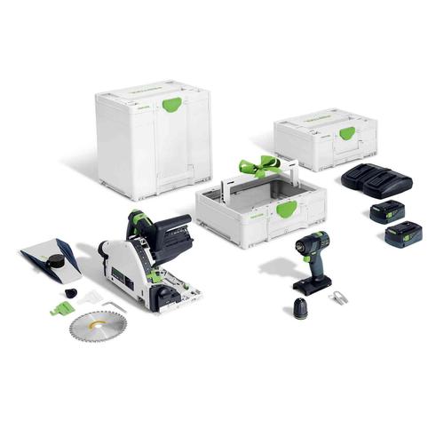 Kit Combo sans fil FESTOOL Universel - TSC 55 K + TXS 18 + TB M 137 - 578024