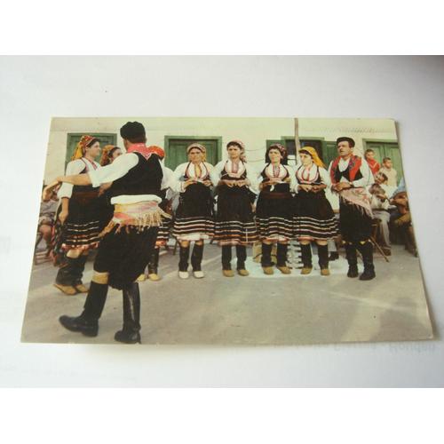 Carte Postale - Rhodes - Costumes Traditionnels