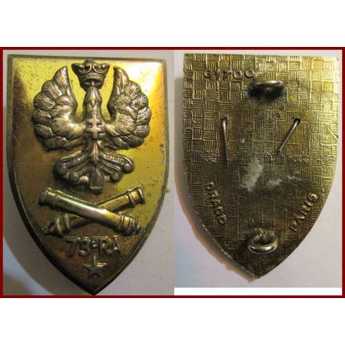 Insigne 73° Régiment D'artillerie