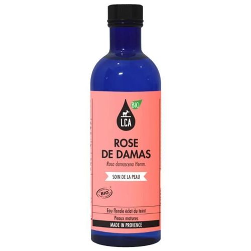 Eau Florale - Lca - Rose De Damas - Éclat Du Teint - Bio - 200 Ml 