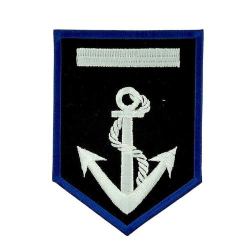 Patch Ecusson Brodé Drapeau Backpack Ancre Marine Bâteau Blason Thermocollant