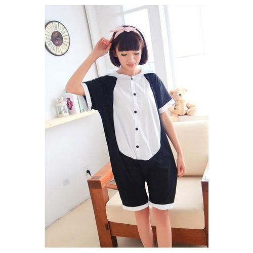 Nouveauté Combinaison Short Animaux Kigurumi Court Panda Déguisement Kawaii Détente Pyjama Original. Taille S Au Xl. Black Sugar Boutique Kgurumi Cosplay Déguisement Accessoires Mode Japonaise