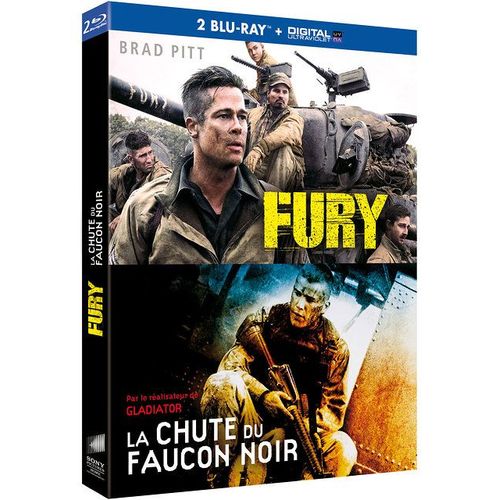 Fury + La Chute Du Faucon Noir - Blu-Ray + Copie Digitale