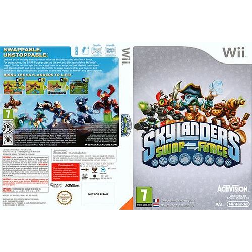 Skylanders Swap Force Wii