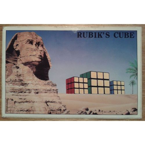 Autocollant Rubik's Cube Sphinx